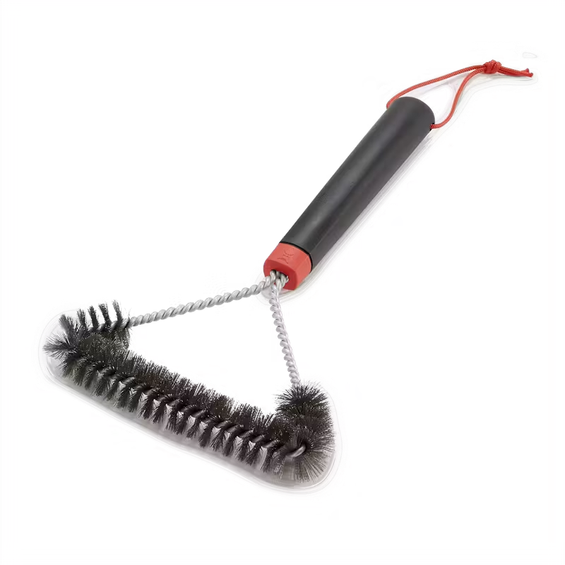 Weber 12''THREE-SIDED GRILL BRUSH WEBER